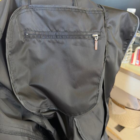 Calvin Klein size Large women's black long line tunic length jacket, #4176 - Picture 10 of 13